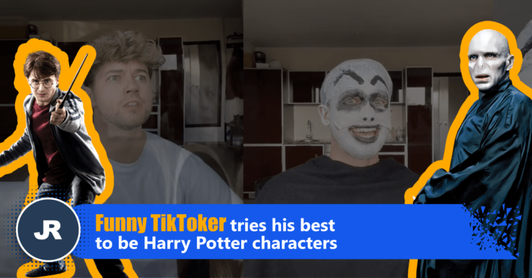 Funny TikToker tries his best to be Harry Potter characters