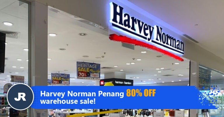 Harvey Norman warehouse sale