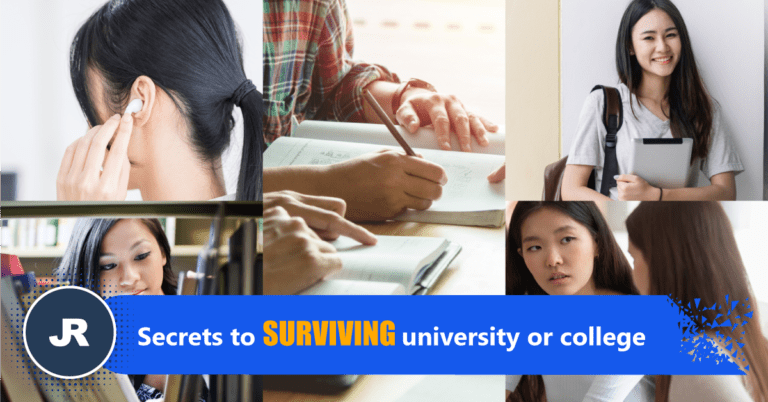 Secrets to surviving university or college