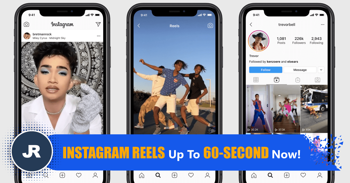 Instagram Reels Up To 60-Second Now!