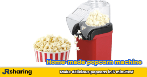 Popcorn Maker Machine!Make delicious popcorn in 3 minutes!