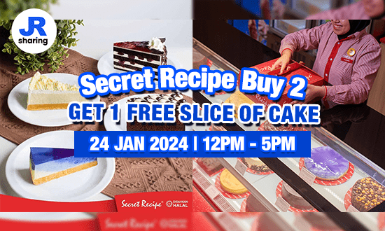 Secret Recipe Buy 2 Get 1 Free