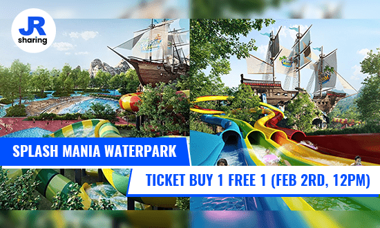 Splash Mania Waterpark Buy 1 Free 1 | Gamuda Cove Selangor