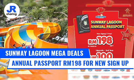 Sunway Lagoon Exclusive Anniversary Annual Passport 2024!