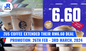 Zus Coffee RM6.60 Deals
