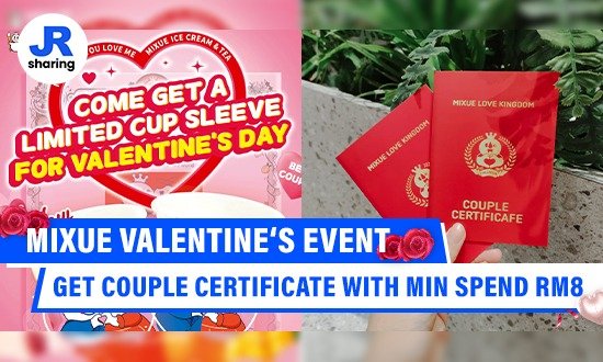 Mixue Free Couple Certificates