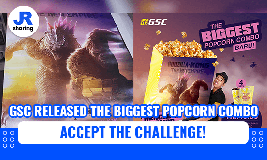 GSC Released The Biggest Popcorn Combo In Their Cinemas