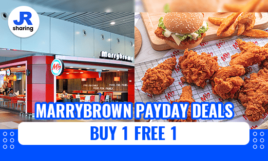 Marrybrown’s Payday Specials – Buy 1 Free 1