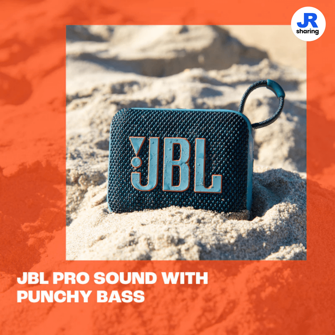JBL pro sound with punchy bass