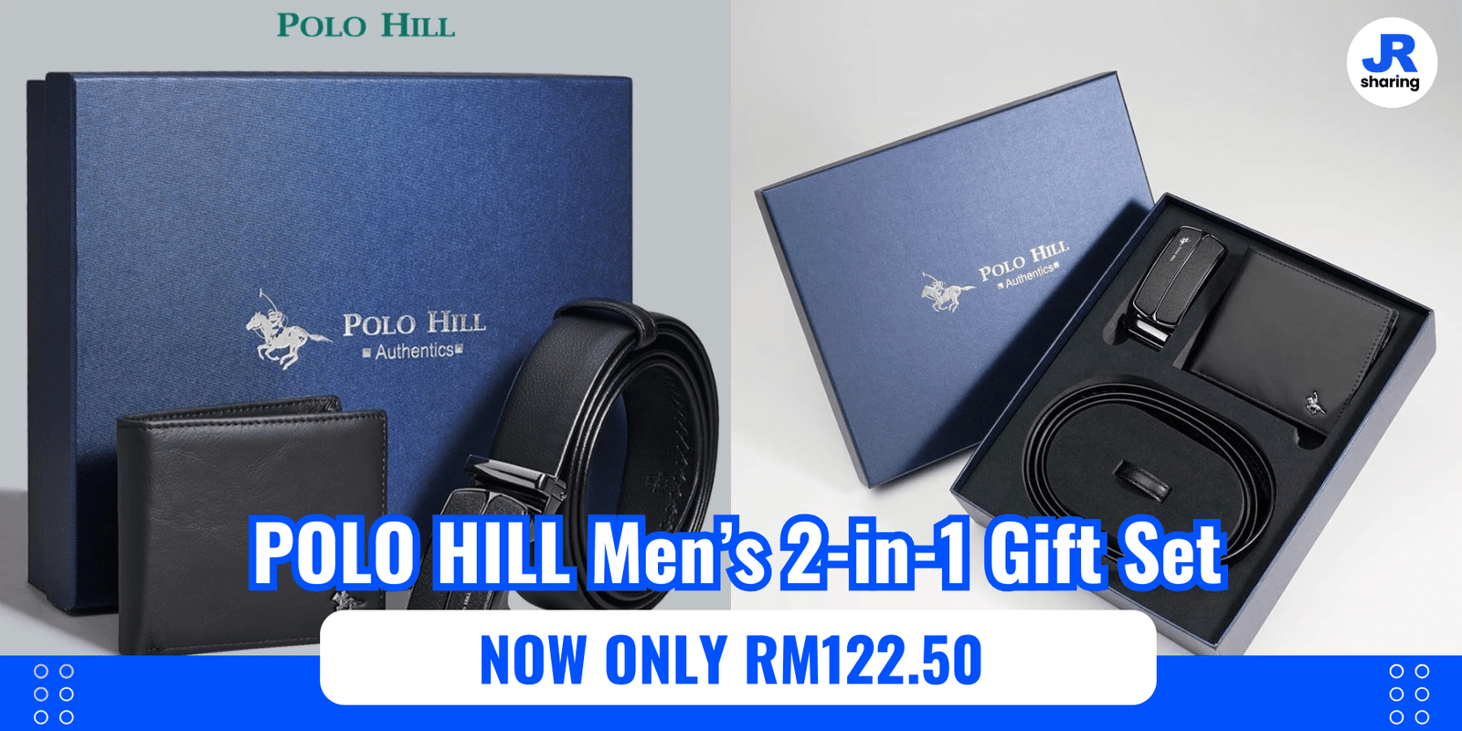 Celebrate Father Day with the POLO HILL 2-in-1 Gift Set – Now Only RM122.50