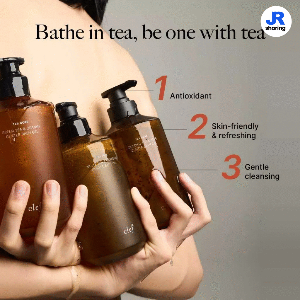 Tea Core Gentle Bath Gel