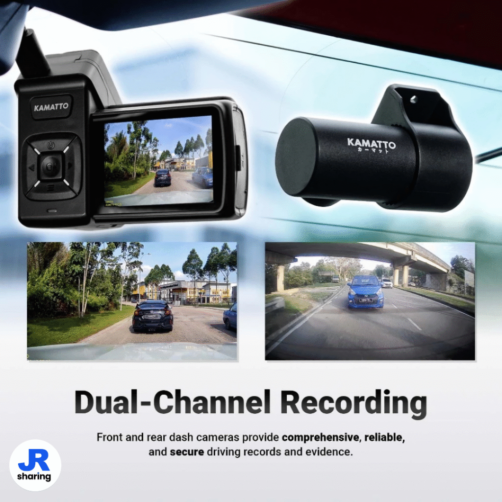 Kamatto k60 dual-channel recording