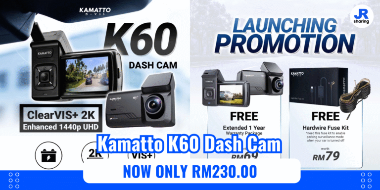Kamatto Dashcam K60